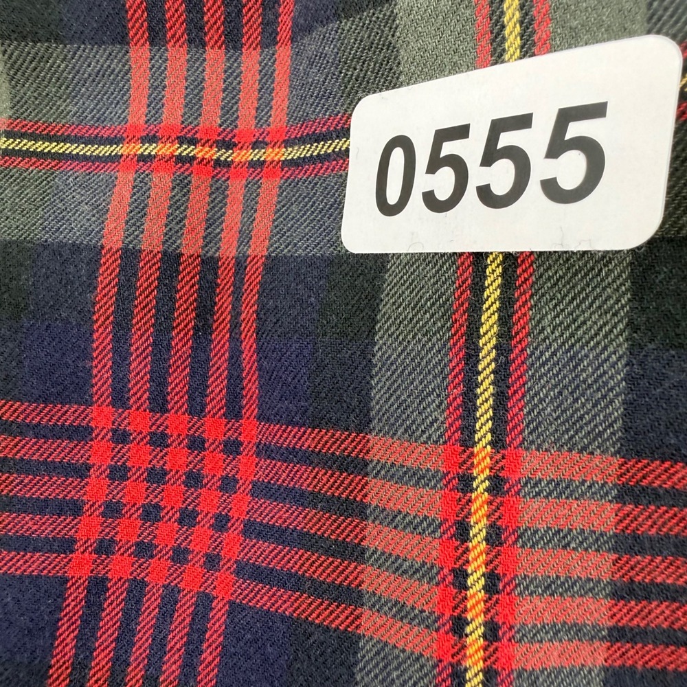 Polo Ralph Lauren Elliott Large Plaid Cotton Button Down Shirt Red Blue Green - Picture 9 of 9